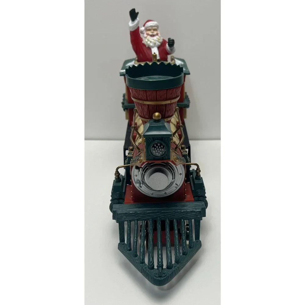 New Bright‎ The Holiday Express Animated Train Car #387 Santa's Fe 